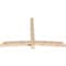 Ekena Millwork Bellingham Smooth Timber Gable Bracket, Douglas Fir, 96"W x 60"H x 5 1/2"D x 5 1/2"F, 15/12 Pitch GBW096X60X0606BEL00SDF - alternate 4